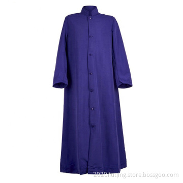 Purple Classical Customized Clergy Cassock